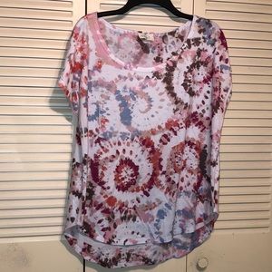 Ember Tie Dye Short Sleeve Shirt